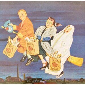 1962 Halloween Curtiss Candy Advertisement Baby Ruth Butterfinger DWII29